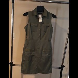 Stretch Sage green dress